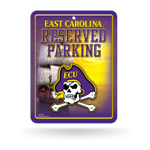 Rico Industries NCAA East Carolina Pirates -joukkueen 8,5 x 11 tuuman metallinen pys   k   intikyltti