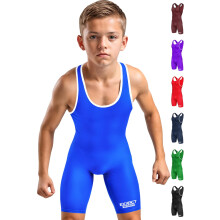 Zpasov tlko Exxact Sports Plain pro mlde pro chlapce Prmiov tlko na silov trojboj pro deti Detsk zpasov tlko pro trnink - (Royal YL)