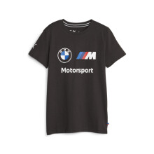 PUMA BMW M Motorsports Kids Essentials Logo T-paita Musta FH23 Pieni
