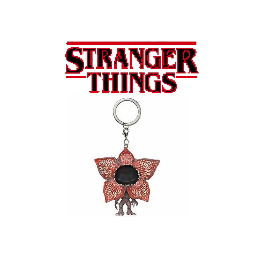 (Demogorgon) Things Demogorgon Stranger Dustin Keychain Character Birthday Gift Collection