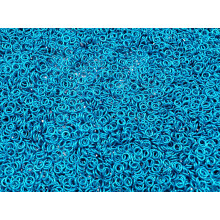 Chainmail Joe 1/4 Pound Turquoise Eloxovan hlinkov skokov krouky 20G 1/8"""" ID (5000+ krouku)