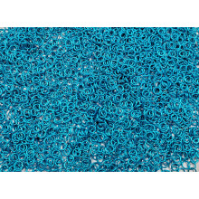 Chainmail Joe 1/4 Pound Turquoise Eloxovan hlinkov skokov krouky 20G 5/32"""" ID (4000+ krouku)