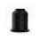Finesse Thread Solid Colors | 100% Polyester  3ply  50wt | Thread Cones | 100% Polyester Thread for Quilting and Sewing (Obsidian  1 100 Yards) 1