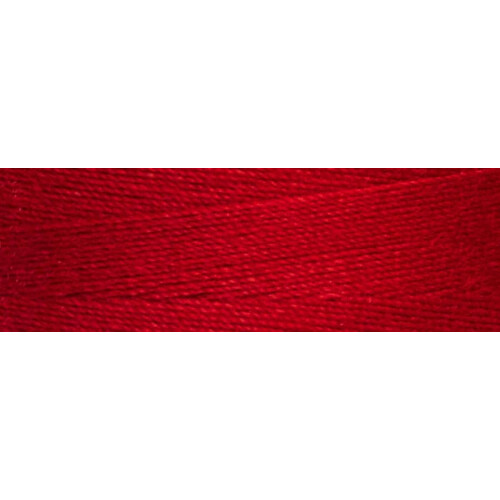 Finesse Thread Solid Colors | 100% Polyester  3ply  50wt | Thread Cones | 100% Polyester Thread for Quilting and Sewing (Ruby Red  1 100 Yards) 1