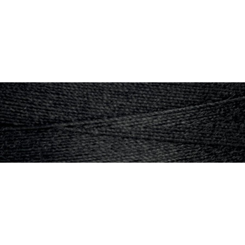 Finesse Thread Solid Colors | 100% Polyester  3ply  50wt | Thread Cones | 100% Polyester Thread for Quilting and Sewing (Obsidian  1 100 Yards) 1