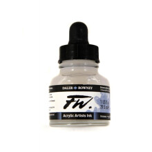 Pote de tinta acrlica Daler Rowney FW Artists de 29,5 ml - vermelho cintilante