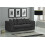 Snugg Furniture (3 Seater, Grey) Milo Jumbo Cord 3 and 2 Seater Sofa 1