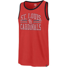 47 Men's St. Louis Cardinals Winger Flanklin Red Tank Top - MLB Muscle T-Shirt (Medium)