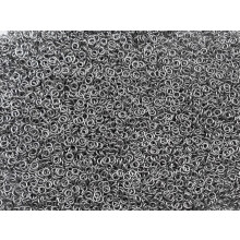 Hlin kov kr ky Chainmail Joe s hmotnostou 1/4 libry, strieborn , eloxovan , 18G, vn torn priemer 9/64"""" (2500+ kr kov)