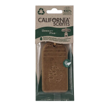 California Scents Fggo 3D-s papr: Termszetes, krnyezetbart autfrissto jrahasznostott anyagokkal s eros szagtalantval az autipari lgfris