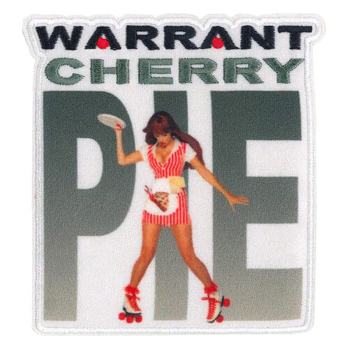 C & D Visionary Warrant Cherry Pie Patch White Black