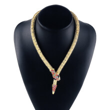 (StyleI) Lock Collar Exquisite Chain Trendy Necklace Pendant With Geometric