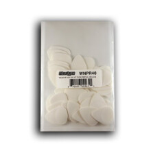 Wedgie WNPR40 0.40mm Wedgie Nylon Pick Refill 36 Pieces White