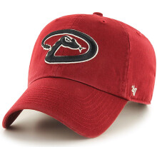 47 Brand MLB Color alternativo Logotipo primario Limpieza de la gorra de bisbol ajustable Hat, un solo talla, se ajusta a todos - Cincinnati Reds Ne