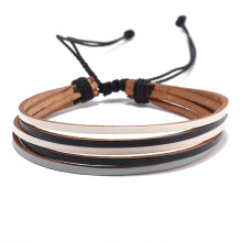 (StyleD) Style Leather Bohemian Bracelet Retro And Artistic Perfect Women Colorful For