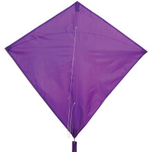 In the Breeze 2993  Purple Diamond Kite 30 hvelykes Easy-Flying srkny gyerekeknek, tiniknek, felnotteknek