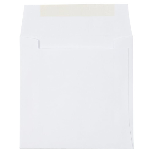 JAM PAPER 4.5 x 4.5 Square Invitation Envelopes - White - 25/Pack 1