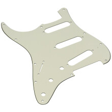 Fender Modern PickGuard Stratocaster LH 11-Hole-Pergament 3-lag