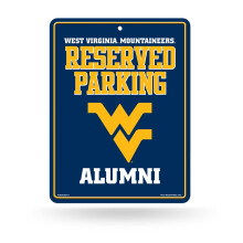 Rico Industries NCAA West Virginia Mountaineers -metallipys  k  intikyltti 8,5"" x 11"" - sopii erinomaisesti makuuhuoneen, toimiston ja kodin sisust