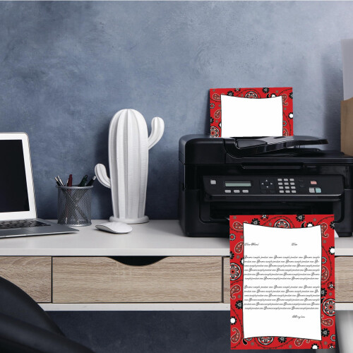 Bandana Letterhead Laser & Inkjet Printer Paper (100 Sheets) 2