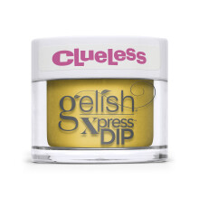 Gelish Dip Powder Clueless Collection (Ugh As If) Yellow Nail Dip Powder Yellow Nail Powder Dip Powder Colors 1,5 ounce
