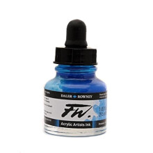 Daler Rowney FW Artists Tinta Acrlica Pote de 29,5 ML - Processo Ciano