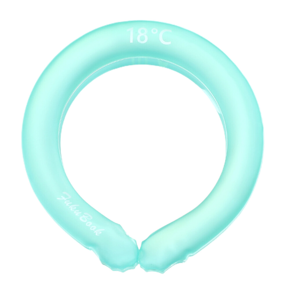 Blue (Blue) Icy Cooling Neck Tube Reusable Wearable Cooling Neck Wraps For Summer