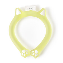 (New Yellow) Icy Cooling Neck Tube Reusable Wearable Cooling Neck Wraps For Summer
