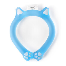 (New Blue) Icy Cooling Neck Tube Reusable Wearable Cooling Neck Wraps For Summer