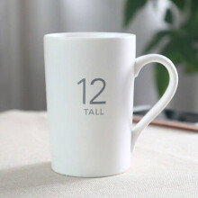 (12 TALL) Starbucks Mugs Coffee Venti 20 Oz Grande 16 Oz Tall 12 Oz Demi 3 Oz Gift Cup Mug
