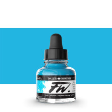 Pote de tinta acrlica Daler Rowney FW Artists 29,5 ML - turquesa