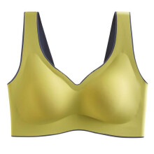 (Green, L) Woman Bra Sports High Impact Pushup Bra Crop Top Sexy Beautiful Vest Back Yoga