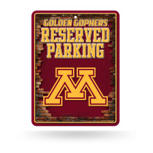 Rico Industries NCAA Minnesota Golden Gophers -metallinen pys  k  intikyltti 8,5"" x 11"" - sopii erinomaisesti makuuhuoneeseen, toimistoon ja kodin