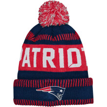Outerstuff NFL Kinder/Jugendliche 8   20 Einheitsgr   sse, Teamfarbe, Primarlogo, offizielles Sports Tech-Strick-Football-Beanie mit Bommel, fur kalte