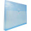 JAM PAPER Plastic Envelopes with Button & String Tie Closure - Letter Booklet - 9 3/4 x 13 - Blue - 3/Pack 4