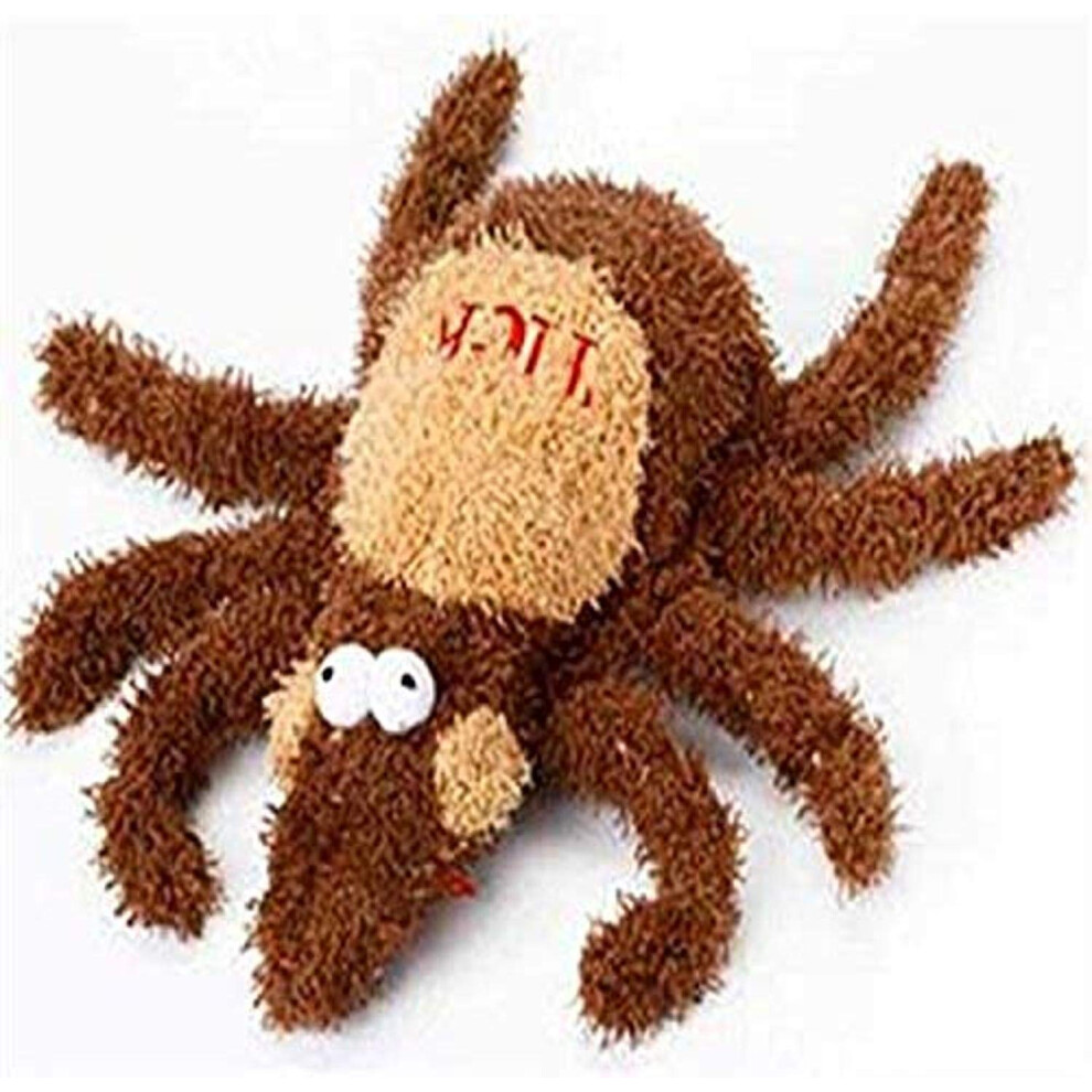 Multipet Tick Dog Toy Large 12"""" | Dog Tick 12"""" Pet Toy | Large Dog Toy | 12 Inch | Multicolor