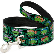 Kutya prz TMNT tindzser mutns nindzsa teknosk arca zld teknospncl 6 lb hossz, 1,0 hvelyk szles