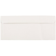 Envelopes comerciais JAM PAPER #9 - 3 7/8 x 8 7/8 - Branco - 25/pacote