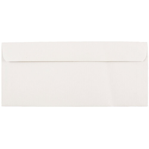 Envelopes comerciais JAM PAPER #9 - 3 7/8 x 8 7/8 - Branco - 25/pacote