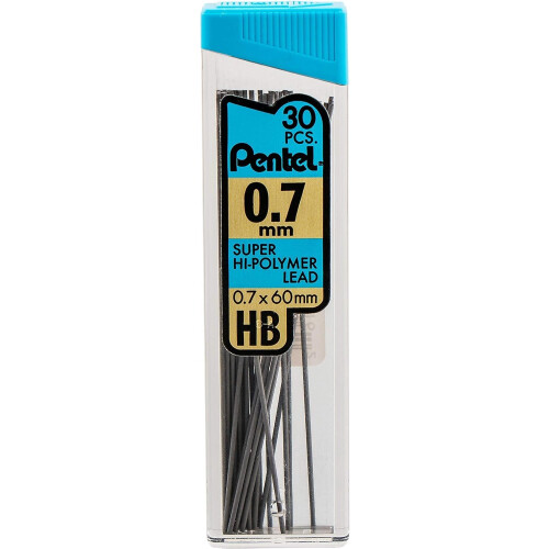 Pentel Pentel Super Hi-Polymer Minen-Vorteilspackung (C257BPHB6) Originalversion 0,5/0,7 mm     2er-Pack 2