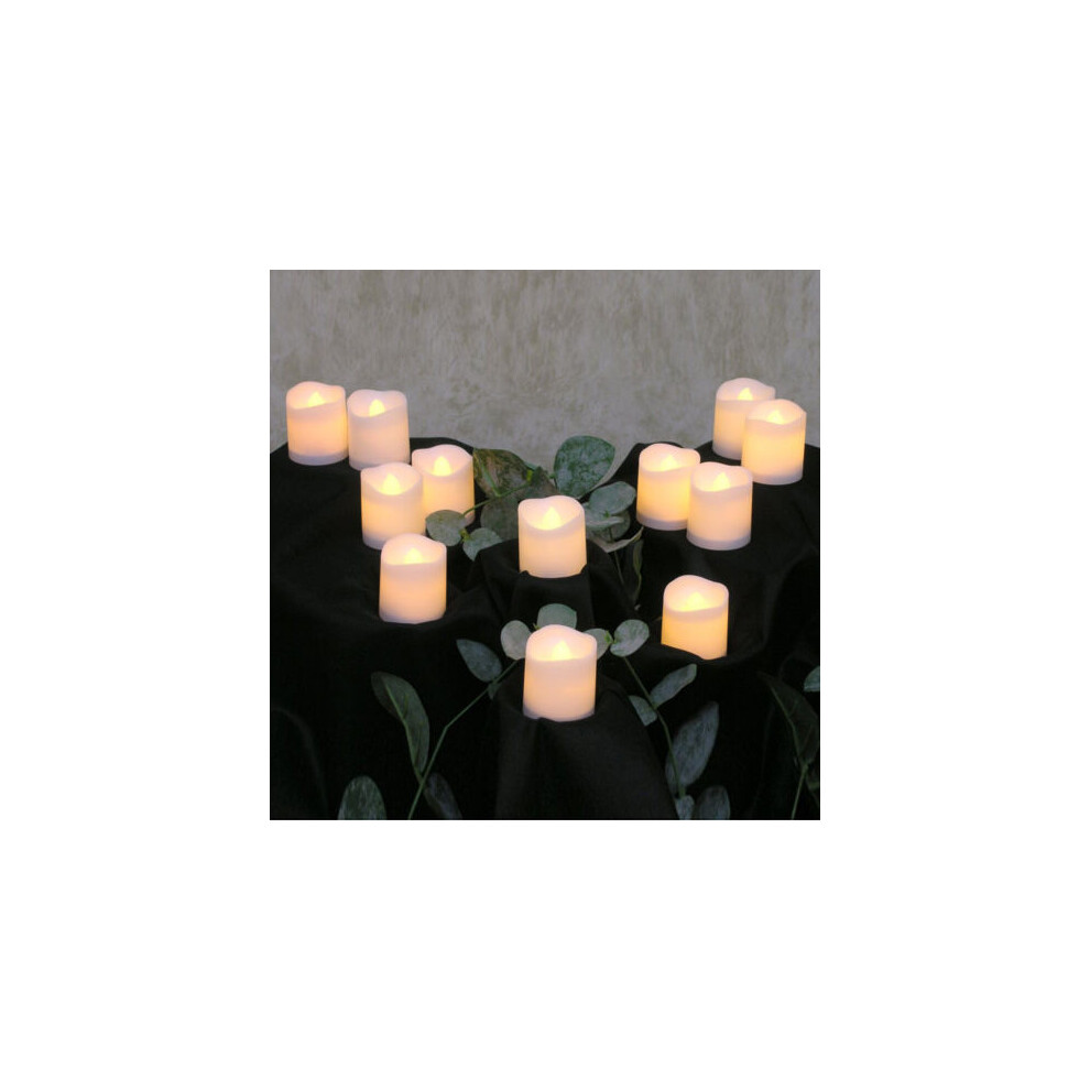 Flameless Led 24pcs Tealights Battery Operated Flickering Tea Led Candles Light-image-OPC-PGSRZ95-NEW