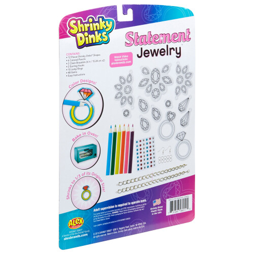 Shrinky Dinks Statement-Schmuckset 1