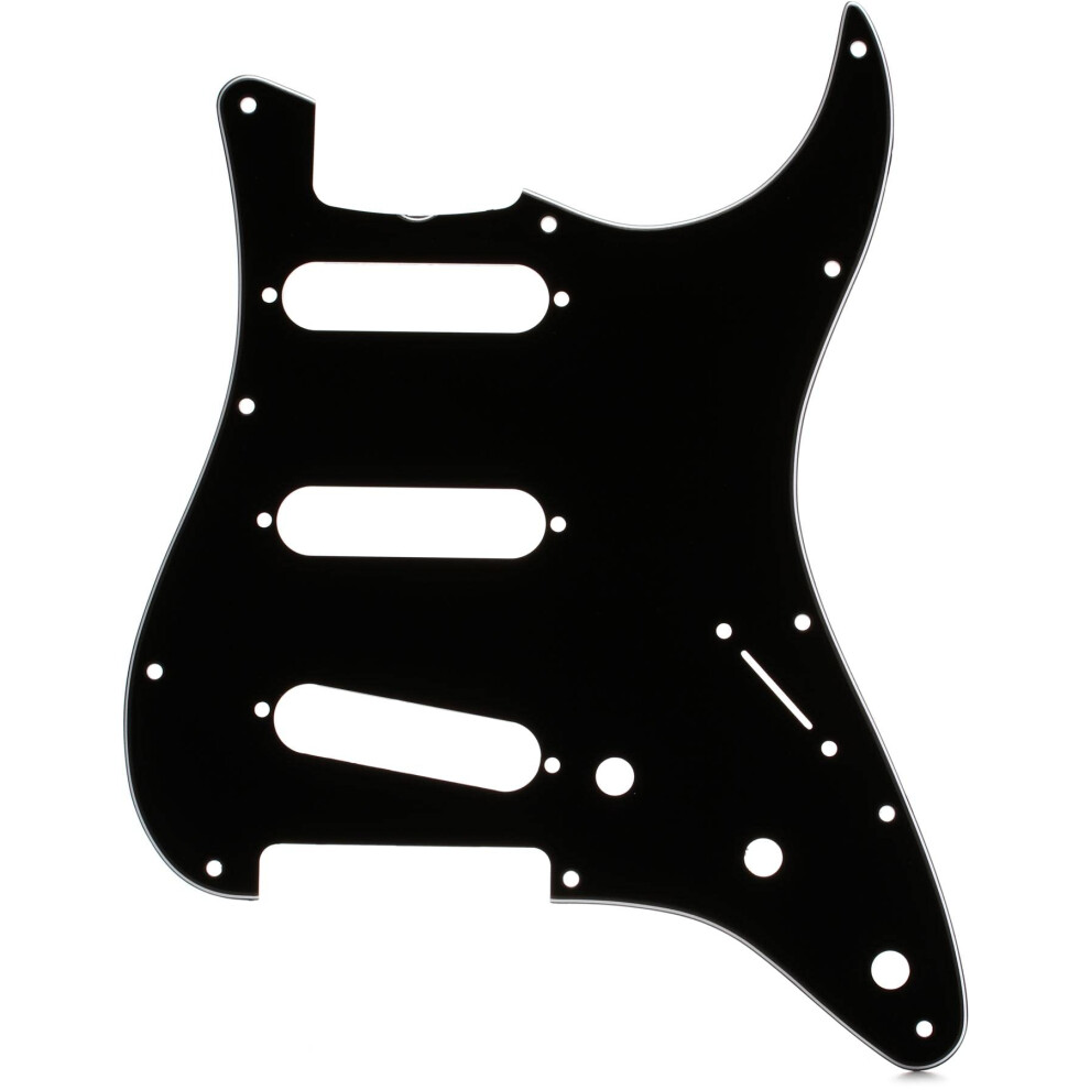 Fender Vintage-Style Pickguard  60's Stratocaster  11-Hole - Black 3-Ply