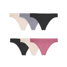 Fruit of the Loom, biancheria intima senza cuciture da donna No Show, sorprendente elasticit? e senza slip, disponibile in taglie forti perizoma,