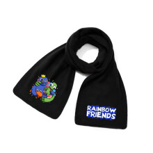 (Rainbow Friends) Rainbow Friend Scarf Warmth Printed Solid Colour Scarf Protector Neck Winter