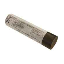 Handgemaakte verf - Professionele oliepigmentstick Raw Umber 100 ml