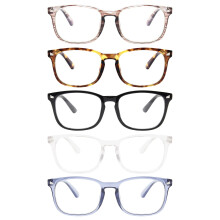 Migsir Blue Light Blokerende briller til computerspil Fashion Fake Anti Eye Strain EyeGlasses for Women Men