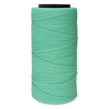 The Beadsmith Knot It gewaxt polyester koord - zeeschuimkleur - 1 mm diameter - lichte was 144 meter (472 voet) per spoel - sieraden maken macrame vr