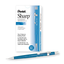 Pentel Sharp Mechanical Pencil  (0.7mm)  Blue Barrel  Box of 12 (P207C)
