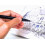 Pentel Pentel Sign Pen     Hellblau, 12 St   ck, S520-S 3